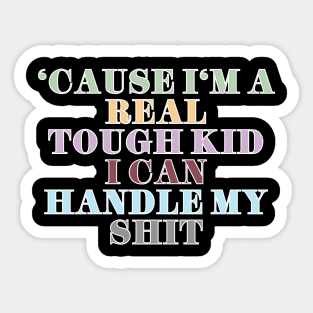 Real Tough Kid Sticker